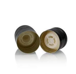 LIQUORPAC Standard Size 31.5*<strong>24</strong> <strong>mm</strong> 31.5*44mm Aluminum <strong>Cover</strong> Plastic Inner Cooking Oil Bottle Cap for Oil Olive Glass Bottle - Product Image 1