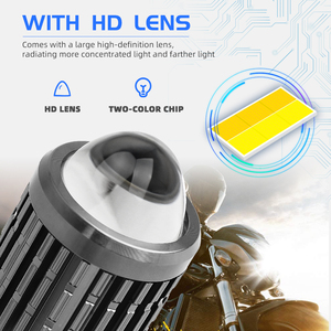 Ledเปลี่ยนสูงIp68รถมินิกันน้ำH4 Ledไฟหน้าหลอดไฟH6รถจักรยานยนต์ - Product Image 4