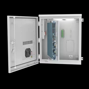 Açık FTTH telekom kabine 1U yükseklik IP65 su geçirmez OLT ODF Fiber ağ için SC LC Fiber optik konektörler ile - Product Image 1