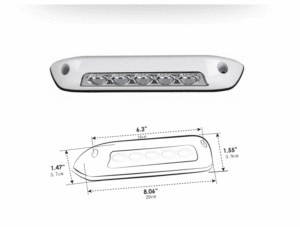 RV aksesuar motorum çekme karavan gölgelik evrensel IP67 tente işık su geçirmez RV LED ışık DC 12V tekne LED ışık - Product Image 6