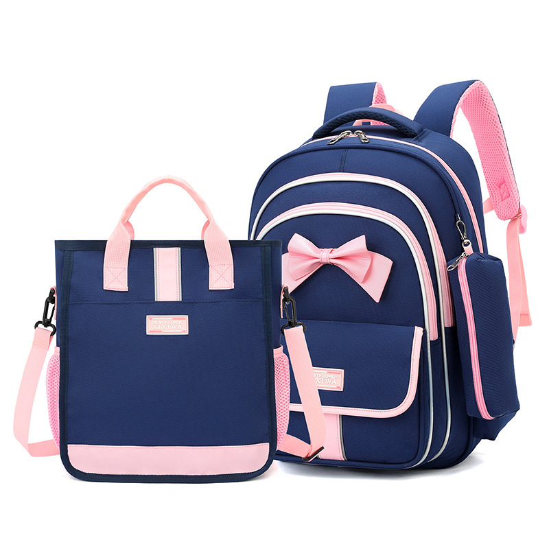 Small navy blue tote