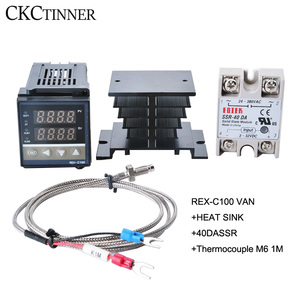 REX-controlador de temperatura Digital PID C100 M, termostato tipo K, módulo de relé, fábrica china - Product Image 4