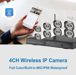 3MP 8通道Wifi NVR套件IP66防水户外摄像机套件无线视频监控IP闭路电视摄像机系统 - Product Image 2