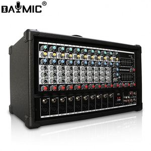 Factory 10 Channel Audio <strong>Mixer</strong> With Power Amplify Amplifier Box for Home Ktv Show - Product Image 1