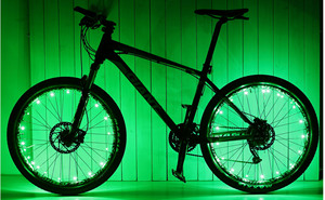 Colorful Waterproof Bike Spoke <strong>Light</strong> Tire Led Bicycle Wheel <strong>Light</strong> with String <strong>Light</strong>