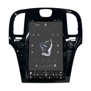 14.4 "Android 11 Tesla Estilo Tela Rádio Do Carro Navegação GPS Para Chrysler 300C 300S 2012-2019 Headunit Multimedia Player