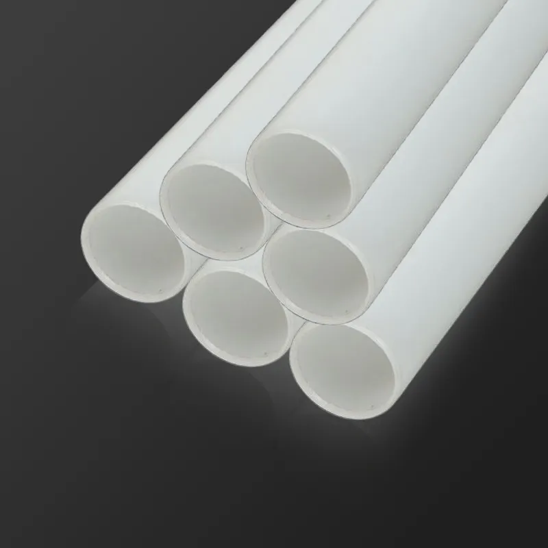 Tubo redondo blanco de HDPE con 20-40mm de diámetro