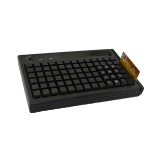 USB + PS/2 78 tasti sistema Pos tastiera programmabile con lettore di schede KB78M-S - Product Image 1