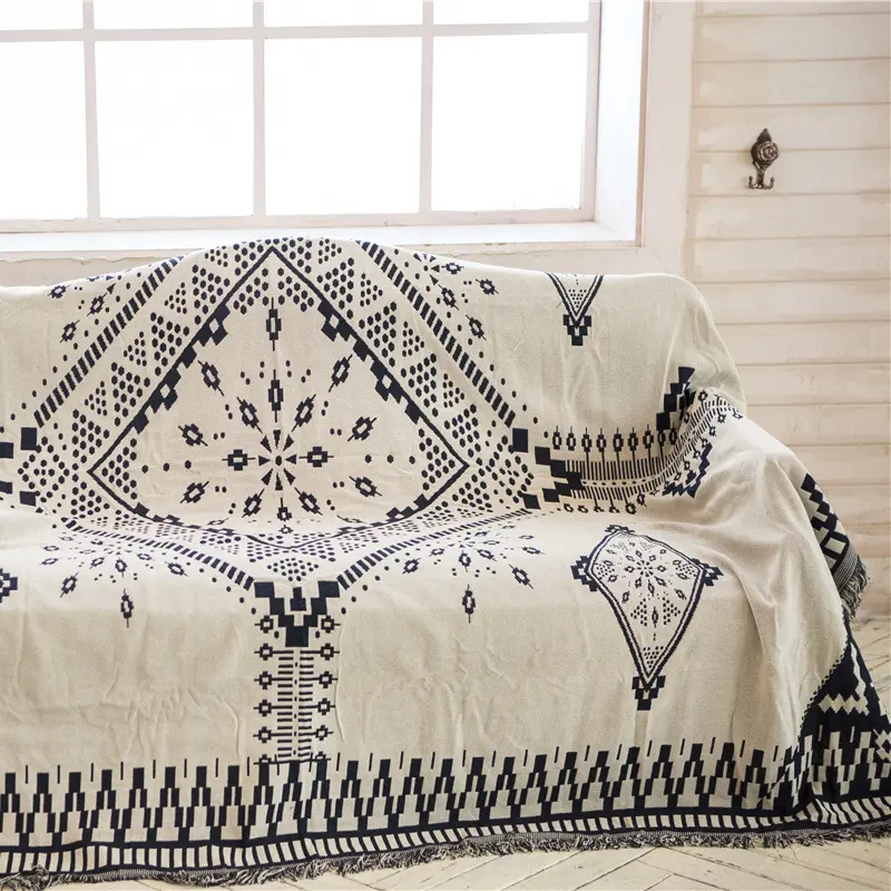 Luxus Home Decor Baumwolle Decke American Tribal dekorative Sofa bezug Wandbehang Tapisserie Sofa bezug Decken