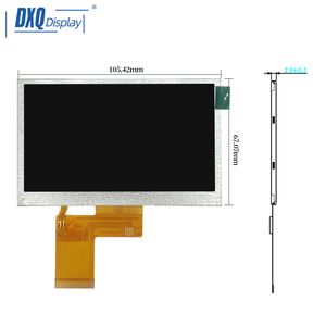 Schermo personalizzato con Display TFT da 4.3 pollici modulo LCD 800*480 IPS RGB TFT schermo LCD da 4.3 pollici TFT MCU 80 & 80 SPI interfaccia
