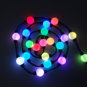 LCL <strong>DMX</strong> <strong>Led</strong> Curtain 360-deg Ball DC24V 50mm 3D Ball <strong>String</strong> Lights - Product Image 2
