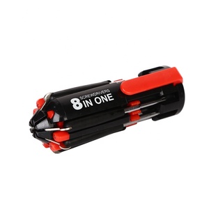 No.71004 8 in 1 çok fonksiyonlu ve katlanabilir tornavida seti ışık ile - Product Image 1