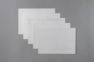 High Quality Saddle Stitching Hardcover <strong>Notebook</strong> Horizontal <strong>Striped</strong> Design Blank <strong>Notebook</strong> - Product Image 3