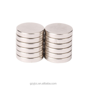 Custom <strong>Powerful</strong> Stone <strong>Disc</strong> N52 Magnet Neodymium NdFeb for Industrial Use <strong>Rare</strong> Earth Magnet in Nickel-Coated Ring Pattern - Product Image 1