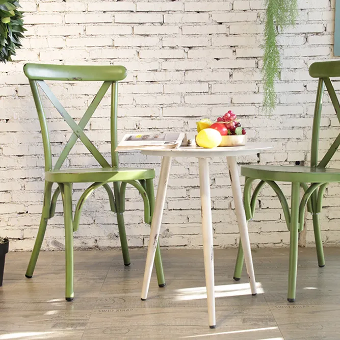 Hot selling restaurant furniture set can be used for indoor and outdoor table and chair set, 1 coffee table and 2 coffee chairs