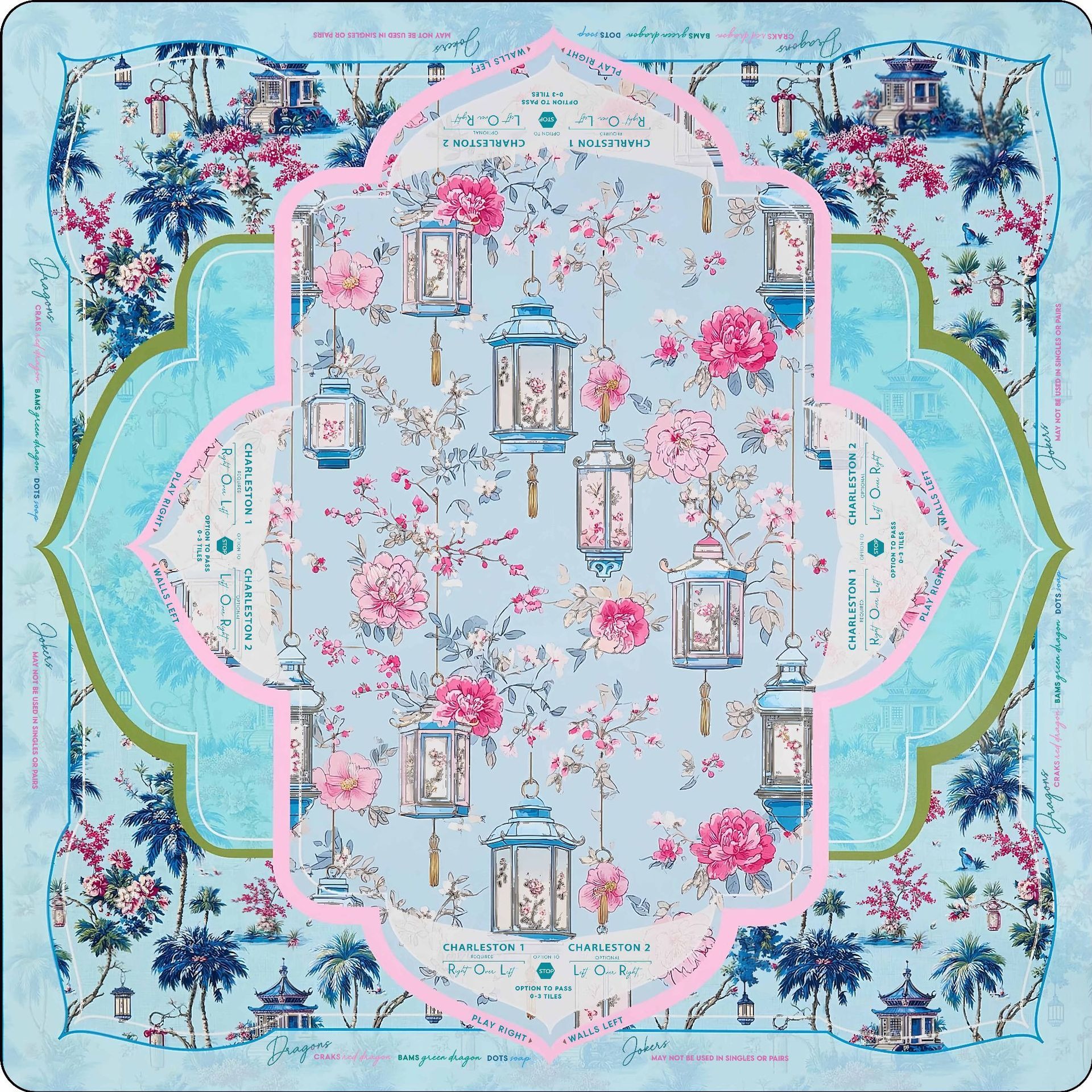 Lanterne bleue