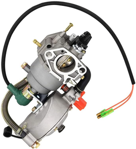 Generator Dual Fuel Carburetor Compatible with LPG CNG Conversion Kit 4.5-5.5KW <strong>GX390</strong> <strong>188F</strong> Manual Choke - Product Image 2