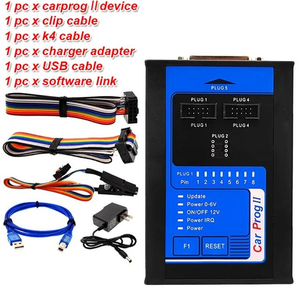 <strong>Carprog</strong> 2 Full Set ECU Chip Tuning Tool Reset Auto for Eeprom SRS CRASH DATA Airbag Radio IMMO Mile-age ECU <strong>Programmer</strong> - Product Image 2