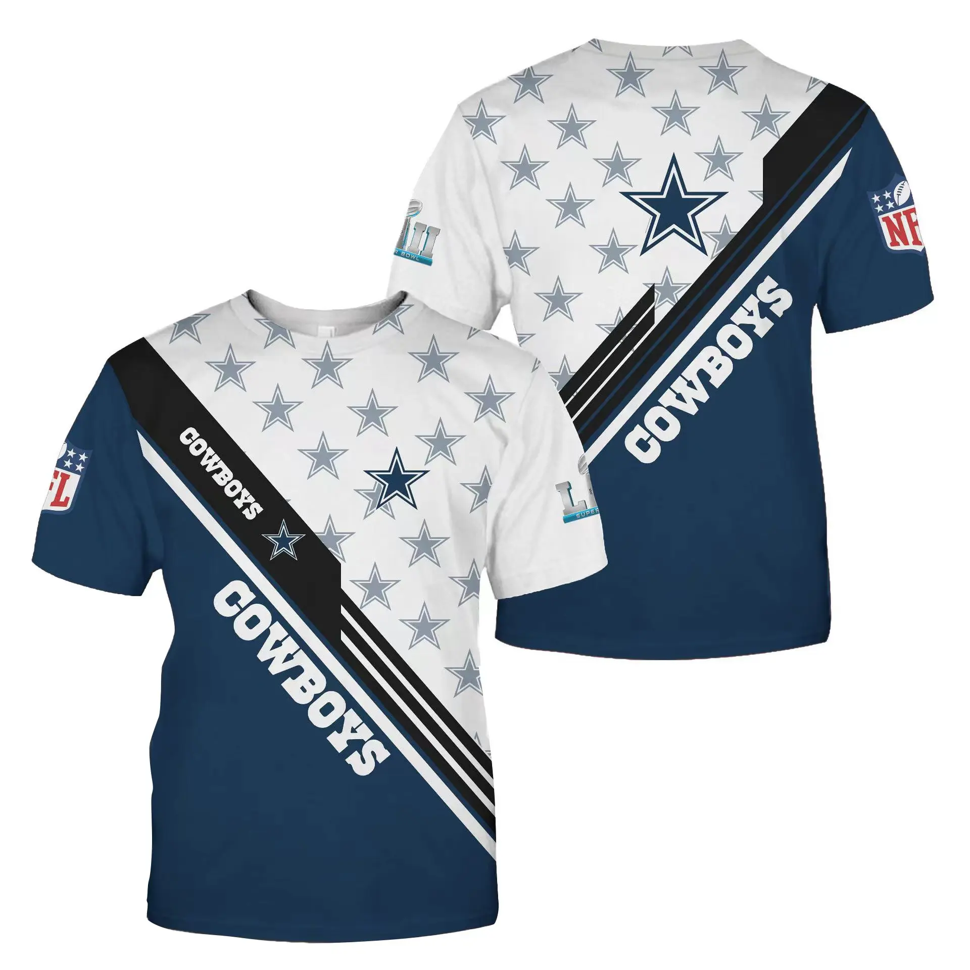 2024 Hot Sale And New Styles All American football Team Plus size 6XL Sport Short Sleeves T-Shirt Popular Wholesales T-shirt