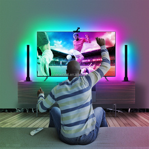Tuya ชุดไฟถ่ายภาพระยะไกล WIFI,แถบไฟ LED RGBIC TV ไฟแบคไลท์พร้อมกล้องแบบคู่