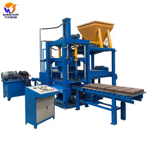 Fully Automatic Hydraulic Concrete <strong>Block</strong> <strong>Machine</strong> <strong>QT3</strong> - 15 Is a Highly Efficient Equipment for Producing Concrete <strong>Blocks</strong>. - Product Image 1