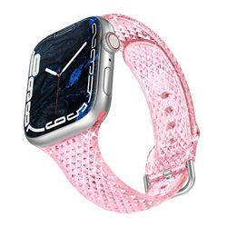 Bracelet translucide rose uniquement