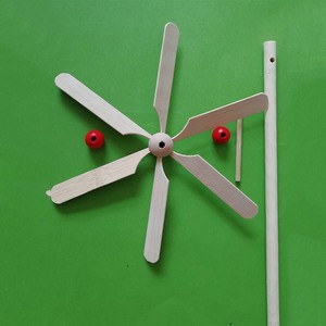 厂家直销竹子<span class=keywords><strong>DIY</strong></span>风车玩具竹子工艺品益智户外儿童益智玩具
