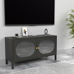 Thép <span class=keywords><strong>TV</strong></span> tủ hiện đại đồ nội thất phòng khách <span class=keywords><strong>TV</strong></span> Tủ kết hợp Coffe bảng và <span class=keywords><strong>TV</strong></span> đứng với tủ lưu trữ, chấp nhận ODM - Product Image 4