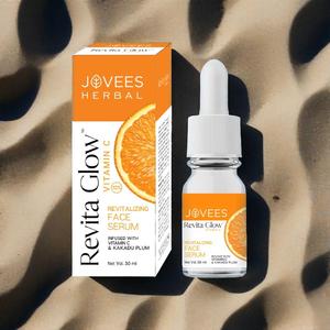 Jovees草药Revita Glow <span class=keywords><strong>Vit</strong></span> <span class=keywords><strong>C</strong></span>血清30毫升由天然草药提升