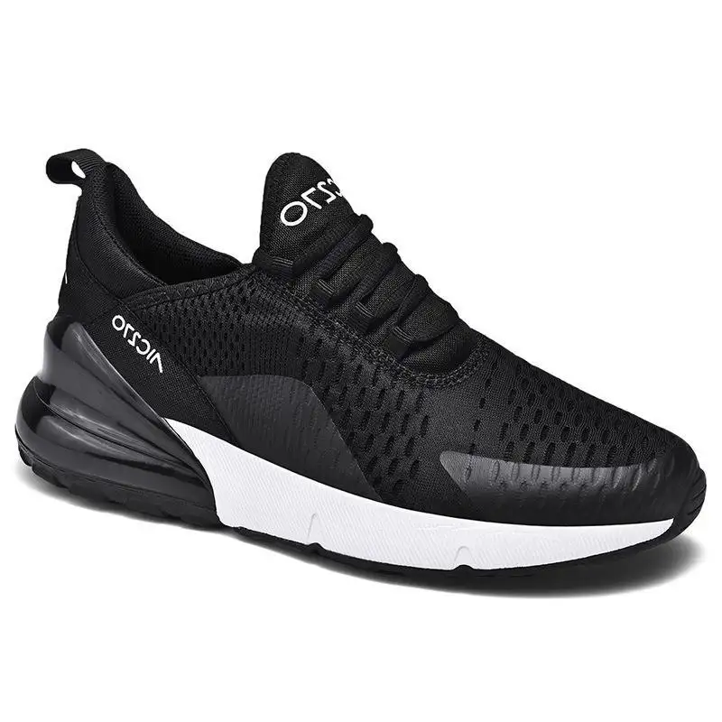 2023 Preto China Atacado Personalizado Malha Sneaker Para As Mulheres Sapatos De Tênis Homens Na Moda Andando Estilo Sapatos Calçados Esportivos dos homens