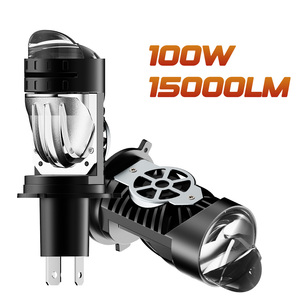 Uygun maliyetli H4 Mini Lens Led projektör H4 Led far lambaları 15000LM Led projektör farlar - Product Image 3