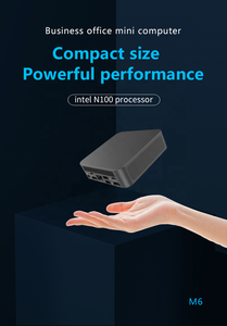 ใหม่มินิพีซี Intel N100 กล่องคอมพิวเตอร์มินิพีซีเดสก์ท็อปมินิพีซีพร้อมพอร์ตซีเรียลสําหรับเล่นเกม - Product Image 4