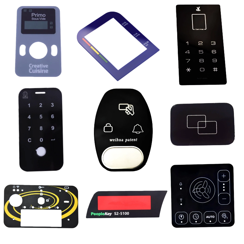 Acrylic Smart Door Lock Control Switch Panel