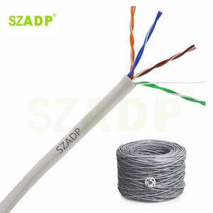Prezzo di fabbrica migliore qualità 24 AWG LAN cavi UTP SFTP FTP Outdoor Cat6 Cat5E per interni/esterni FLUK Pass cavo di rete per Computer - Product Image 2