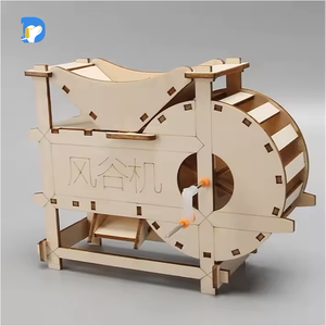 STEAM Educational DIY Wooden Wind <strong>Valley</strong> Machine Science Engineering <strong>Toys</strong> for Homeschoolers Solar Function Learning Packaged Box - Product Image 4