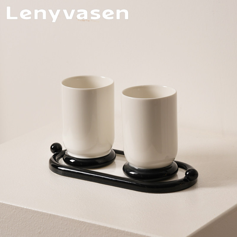 Ball storage tray 1 ring gargle cup 2