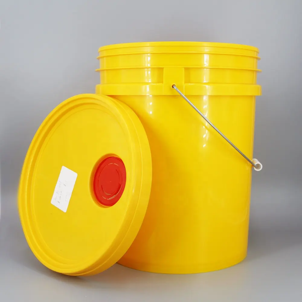ปลอดภัยสีถังพลาสติกโรงงานขายส่ง10L 2.5แกลลอนถังพลาสติก