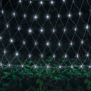 LED פיית אורות דיג נטו רשת מחרוזת חג המולד מסיבת חתונת חג המולד אורות חיצוני קישוט חג תאורה