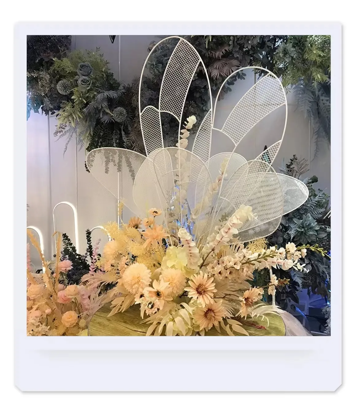 Свадебные украшения основной стол цветок и подиум дорожное украшение свадебный реквизит для мероприятий на открытом воздухе