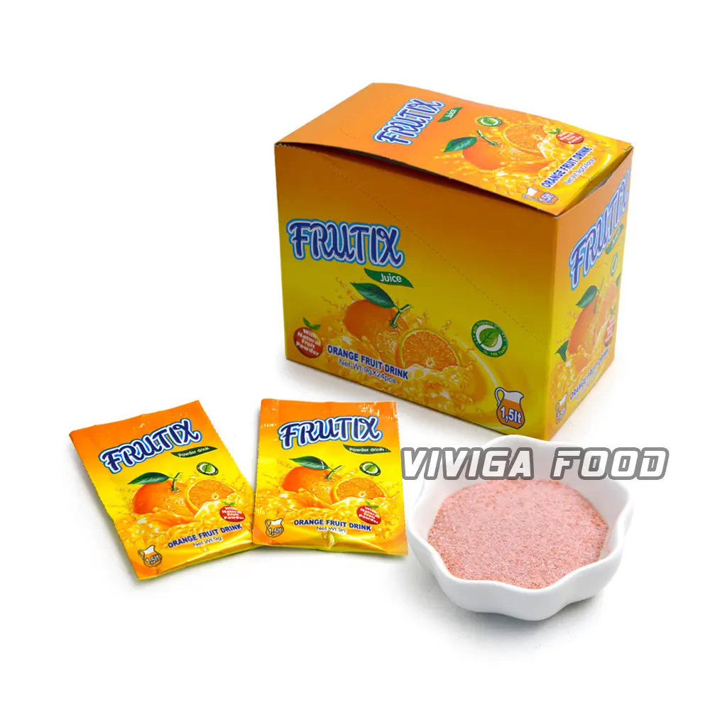 Venta al por mayor tarta de manzana, Limón mango de naranja concentrado de jugo de fruta instantáneo en polvo