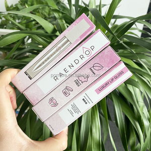 Adedi 100 adet özel LOGO özel etiket lüks pembe boş dudak parlatıcısı kutuları ambalaj dudak parlatıcısı seti - Product Image 4