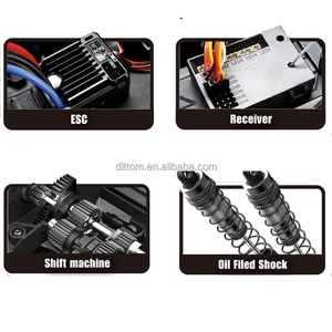 HB-R1004 1/10 Full Scale <strong>RC</strong> Off-road Climbing Vehicle 2.4G 4WD Remote Control Electric Winch Racing Car Model With LED Lights - Product Image 6