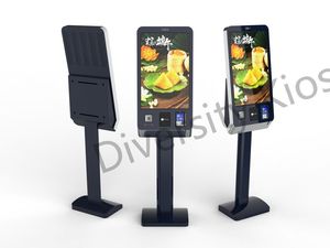 Windows <strong>Android</strong> <strong>System</strong> 32&quot; Touch Screen Cash &amp; Cashless Payment Self Service Ordering Kiosk <strong>Machine</strong> - Product Image 5