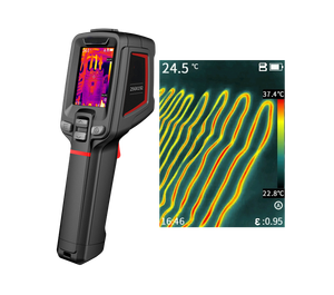 Cámara Termográfica infrarroja portátil PC210, sensor IR 256x192, cámara termográfica con pantalla LCD a color 240x320 para medir la temperatura - Product Image 3