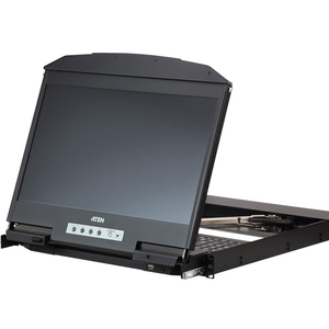 ATEN 4端口USB多视图双轨宽屏液晶KVM开关CL3884NW CL3700NW CL3800NW - Product Image 1