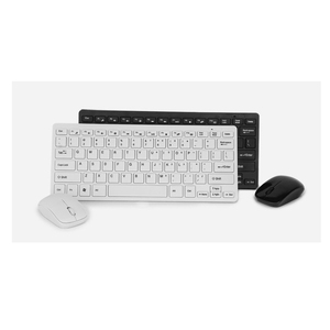 PC/MACチョコレートタイプキーボード用ワイヤレスキーボードメカニカルおよびマウスコンボ携帯電話用キーボードマウスセット - Product Image 1