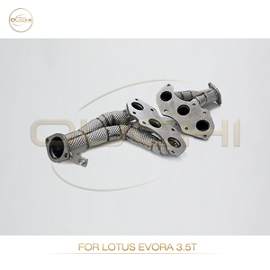 OUCHI High Flow Exhaust Manifold <strong>Header</strong> for Lotus EVORA 3.5T With Heat Shield Pipes Exhaust System Auto Performance Parts - Product Image 4