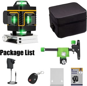 Yilong 4D Automatic <strong>Level</strong> 360-Degree 16-<strong>Line</strong> Green Laser <strong>Levels</strong>