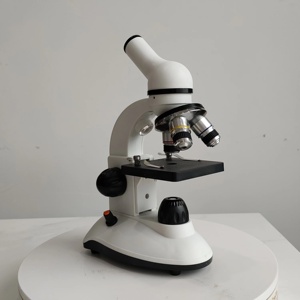 学生XSP-60单目生物显微镜40X-640XLED光源全塑料材料高清晰度 - Product Image 2