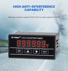 Multi Control DC 5V NPN Output Mechanical Mini Digital Pressure Gauge <strong>Timer</strong> <strong>4</strong> or 6 <strong>Led</strong> Digits Length Meter Digital Counter - Product Image 5